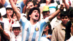 Diego Maradona mejor jugador del mundo 