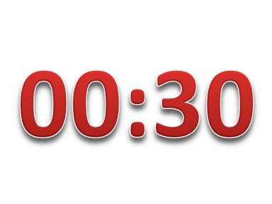 30 minute countdown timer for powerpoint