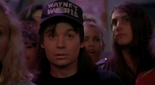 Happy Waynes World GIF - Find & Share on GIPHY