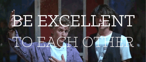 Image result for bill and ted gifs