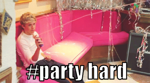 party niall horan party hard forever alone streamer