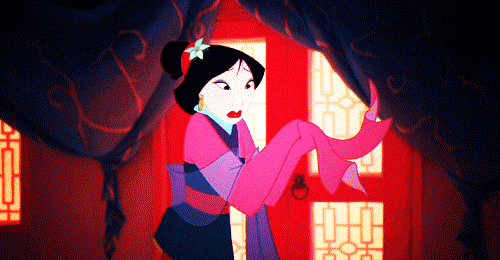 Image result for Mulan Disney gif