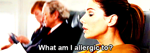 Resultado de imagen de allergy gif