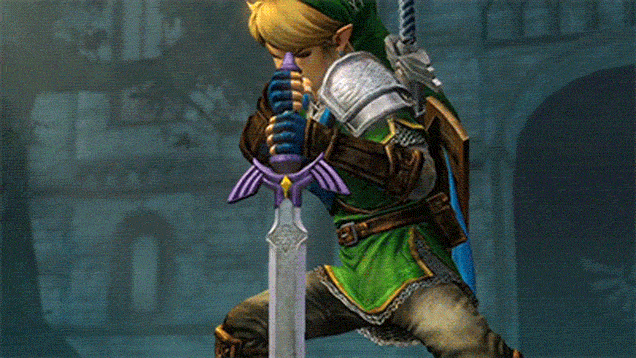 Link imagen en movimiento The Legend of Zelda 