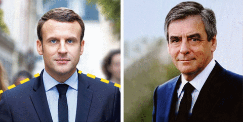 Professions de foi 2017 - comparaison Macron et Fillon