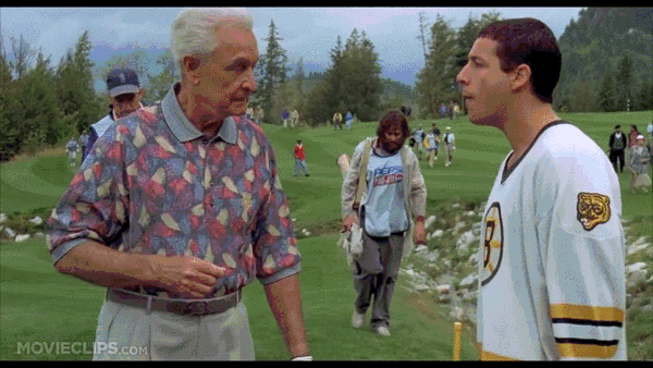 Image result for HAPPY GILMORE GIF