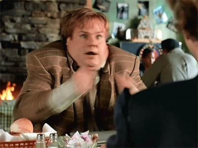 Excited Chris Farley GIF - Find & Share on GIPHY