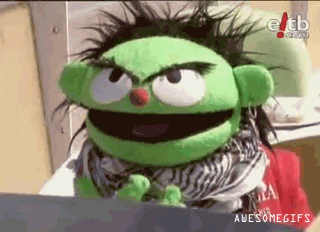 Frustrated Puppet GIF