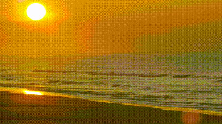 Retro Sunset Wallpaper 4K Gif