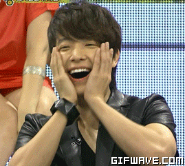 Resultado de imagen para gif korean happy