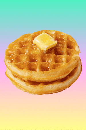 Breakfast Waffle Gif By Shaking Food GIF