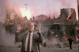 explosion nothing to see here reaction government leslie nielson