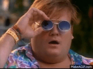 Chris Farley Surprise GIF - Find &amp; Share on GIPHY