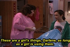 Roseanne sitcom gif