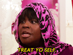 treat yo self parks and recreation angry mad mean