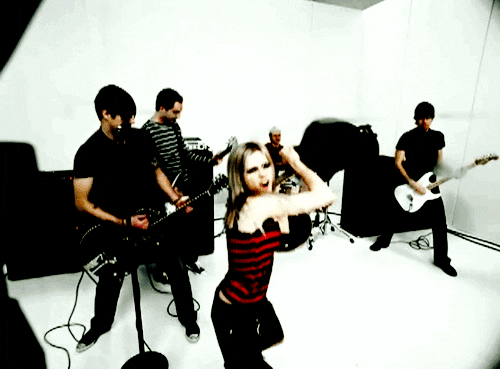 avril lavigne animated GIF
