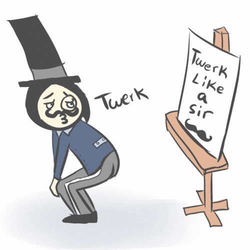 twerking gif animated GIF