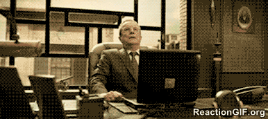 man bashes computer