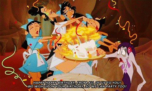 Birthday Party Cartoons GIFs - Find & Share on GIPHY