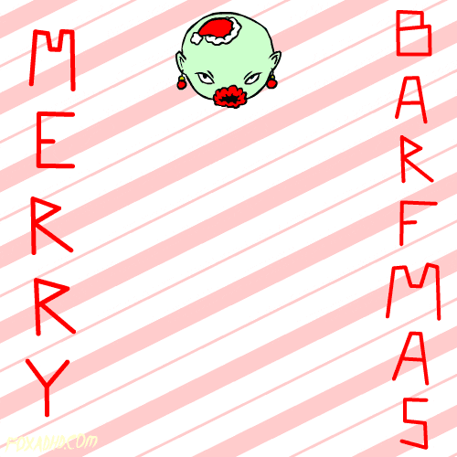 Christmas Throw Up GIF by Animation Domination HighDef Find & Share