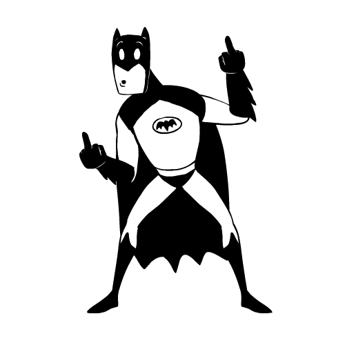 Cartoon Characters Batman GIF - Find & Share on GIPHY