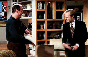 High Five Kelsey Grammer GIF - Find & Share on GIPHY