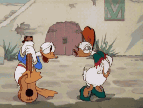 Kissing Donald Duck GIF - Find & Share on GIPHY