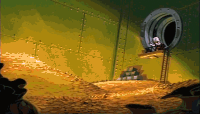 Scrooge Mcduck Pool GIF - Find & Share on GIPHY