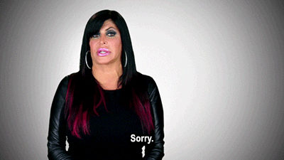 Sorry Not Sorry Mob Wives Season 3 Gif By RealitytvGIF - Find & Share on GIPHY