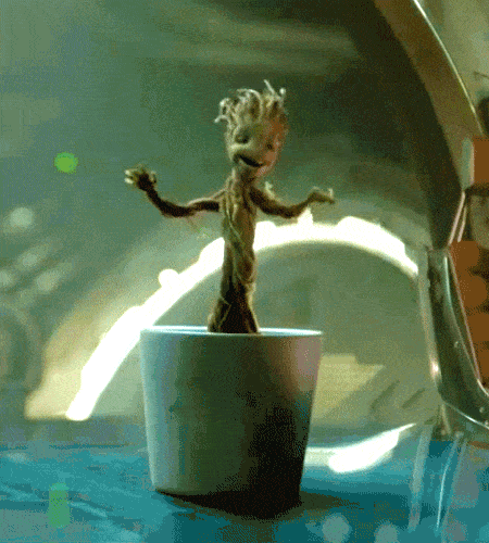 Baby Groot Dancing GIF - Find & Share on GIPHY