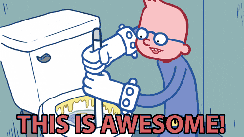Awesome GIF by Cartoon Hangover - Find & Share on GIPHY