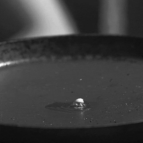 black and white food slow motion popcorn