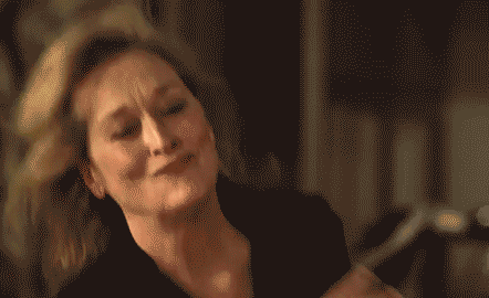 Happy Meryl Streep GIF - Find & Share on GIPHY