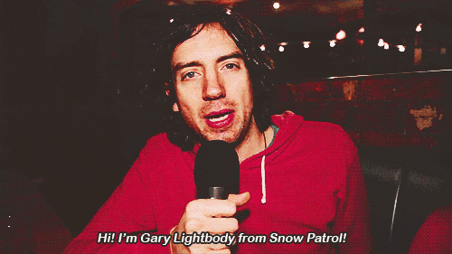 snow patrol gary lightbody