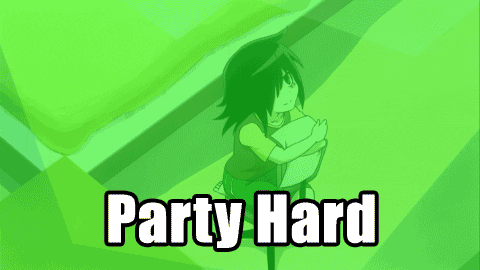 party hard anime party hard watamote