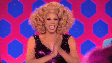 Image result for drag queen clapping gif