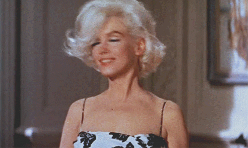 Marilyn Monroe Flirting Find And Share On Giphy