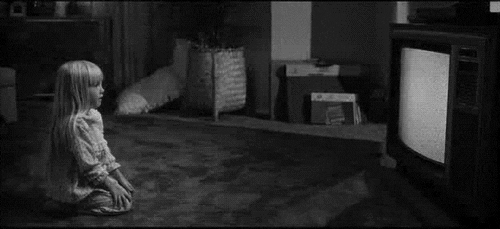 Black And White Horror Find And Share On Giphy