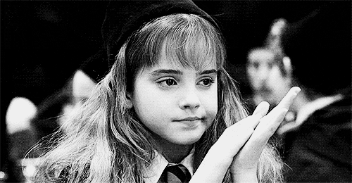 Hermione Granger Applause GIF - Find & Share on GIPHY