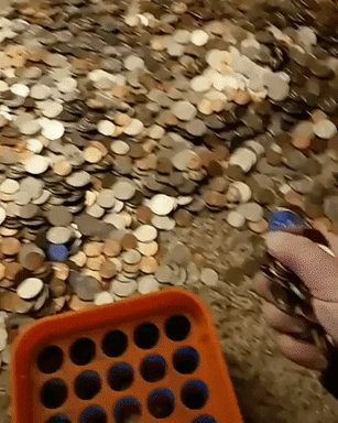 Coin sorter in random gifs