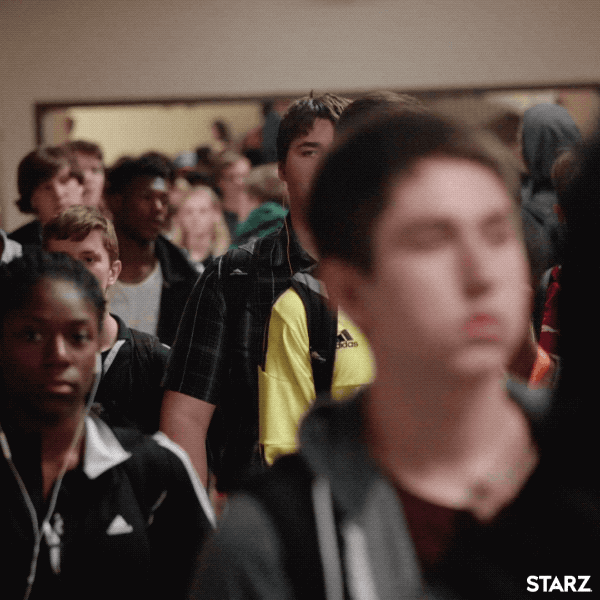 High School GIF by STARZ - Find & Share on GIPHY
