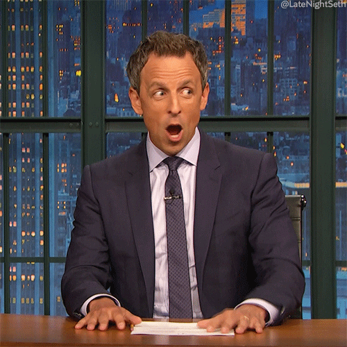 Seth Meyers Wow GIF by Late Night with Seth Meyers - Find & Share on GIPHY