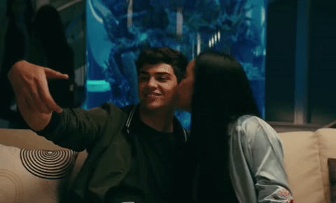 Noah Centineo Kiss GIF - Find & Share on GIPHY