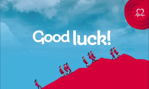 Trek Good Luck GIF by British Heart Foundation