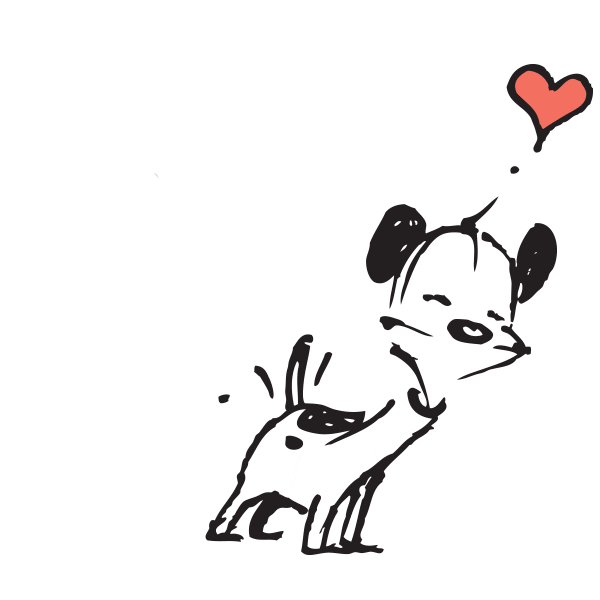 Dog Love Sticker by MUTTS for iOS & Android | GIPHY