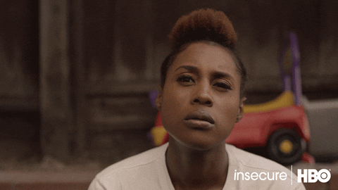 The Tempest shares a gif of Issa from Insecure rolling her eyes. 