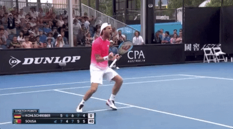 Joao Sousa Yes GIF by Australian Open