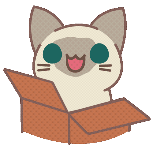 Cat Box Sticker by HyperBeard for iOS & Android GIPHY