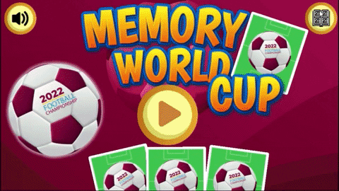 Memory World Cup - HTML5 Game (Construct 3) - 2