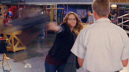 angry 30 rock fighting screaming